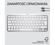 LOGITECH Klawiatura bezprzewodowa MX Keys Mini 920-010499 jasnoszara - 680463 - zdjęcie 7